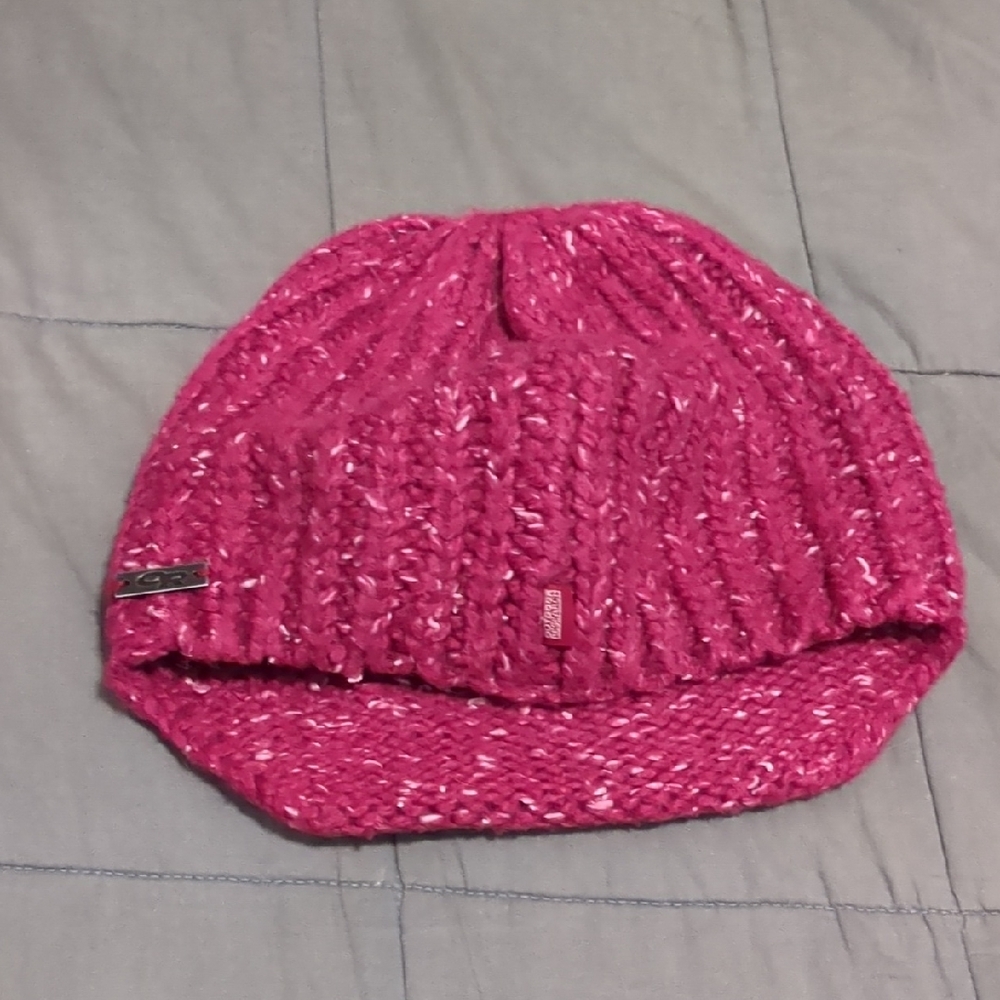 Cozy Pink Knit Beanie